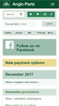 Mobile Screenshot of angloparts.com